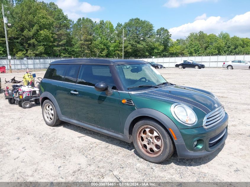 2013 MINI CLUBMAN COOPER