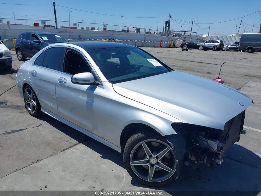 2016 MERCEDES-BENZ C 300 4MATIC/LUXURY 4MATIC/SPORT 4MATIC