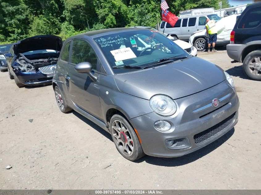 2012 FIAT 500 SPORT