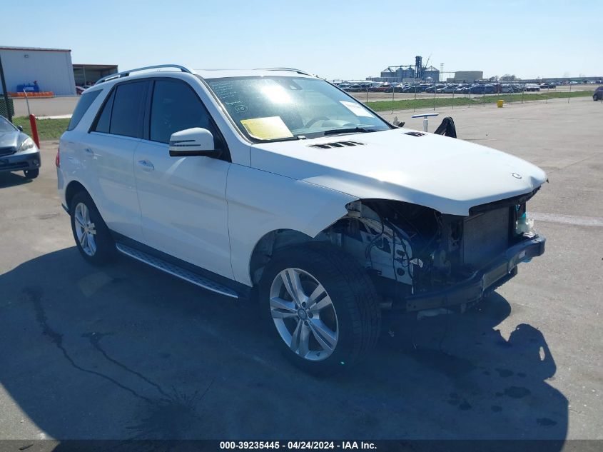 2015 MERCEDES-BENZ ML 350 4MATIC