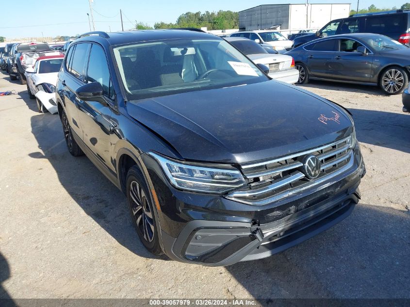 2022 VOLKSWAGEN TIGUAN 2.0T S