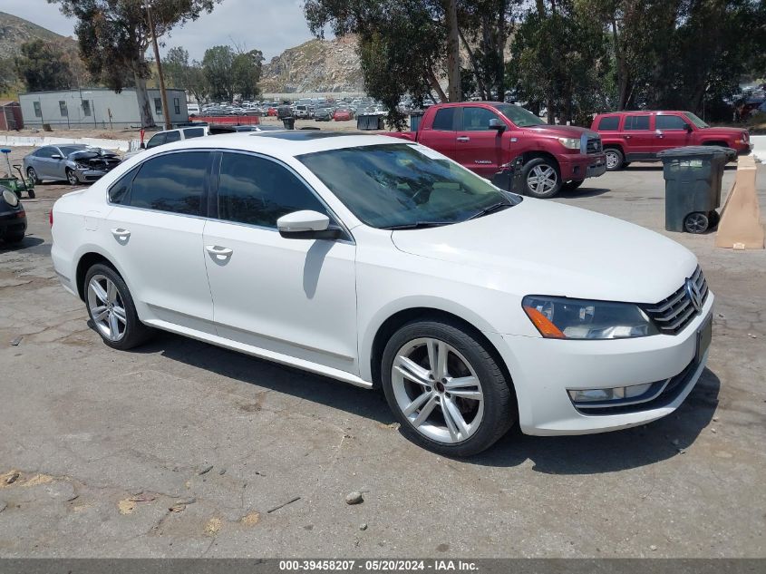 2013 VOLKSWAGEN PASSAT 2.0L TDI SEL PREMIUM