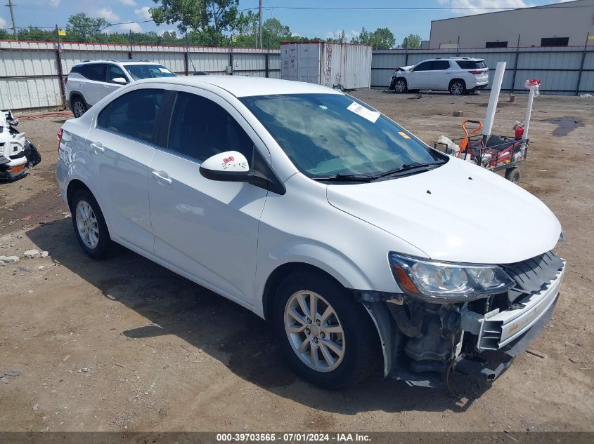 2018 CHEVROLET SONIC LT AUTO