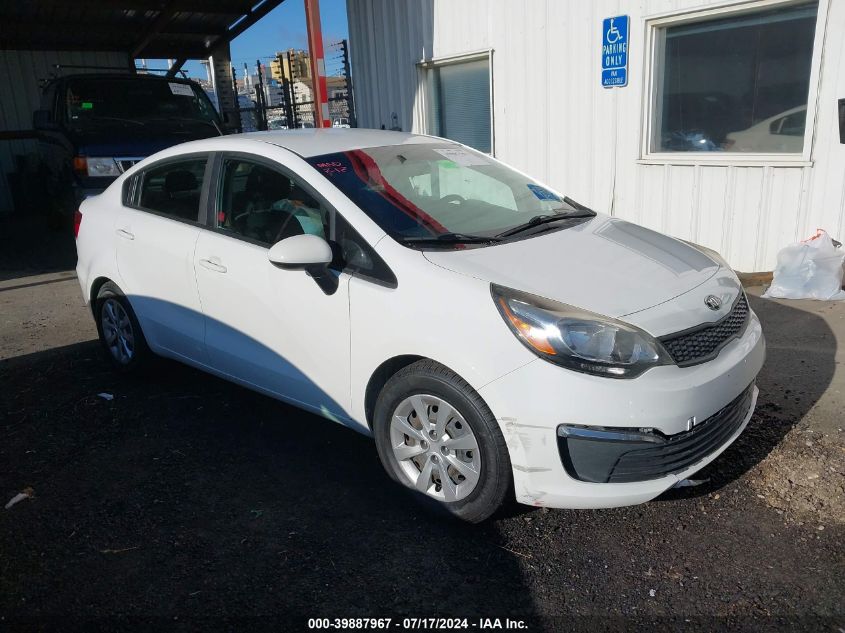 2016 KIA RIO LX