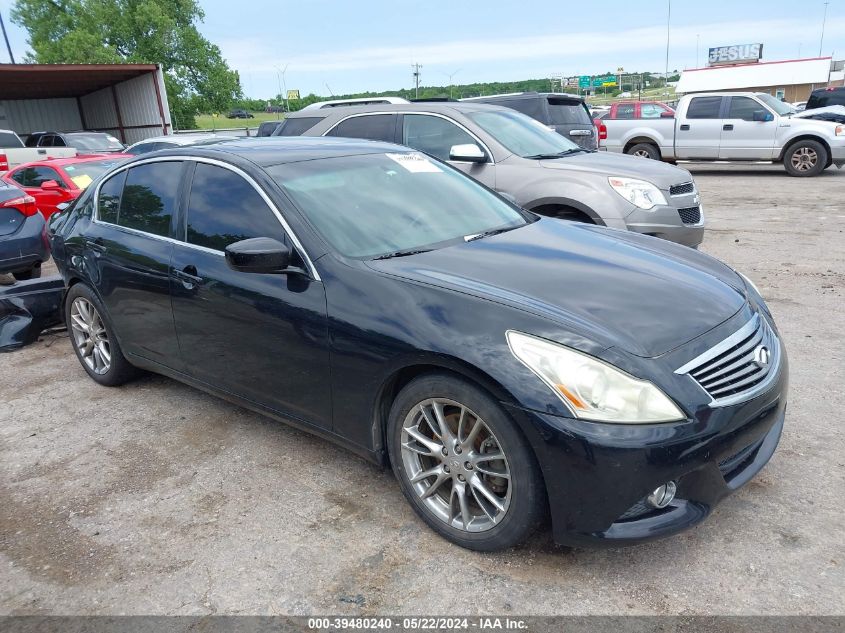 2013 INFINITI G37 JOURNEY