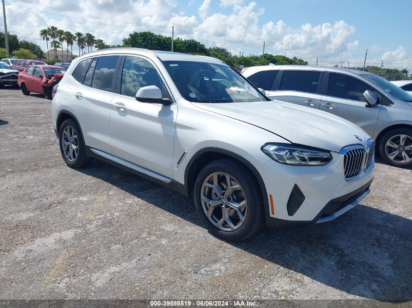 2022 BMW X3 SDRIVE30I