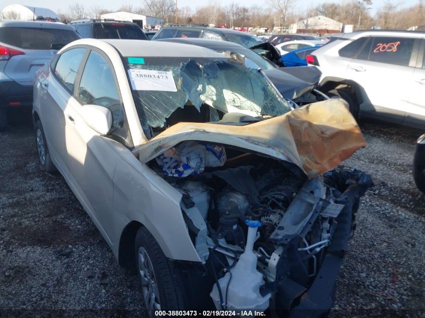 2016 HYUNDAI ACCENT SE