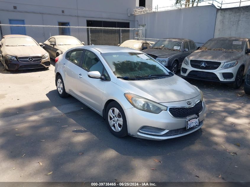 2015 KIA FORTE LX