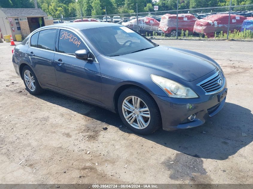 2011 INFINITI G37X