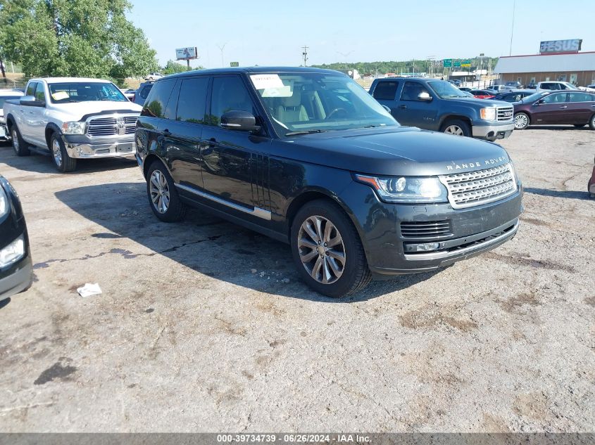 2015 LAND ROVER RANGE ROVER HSE