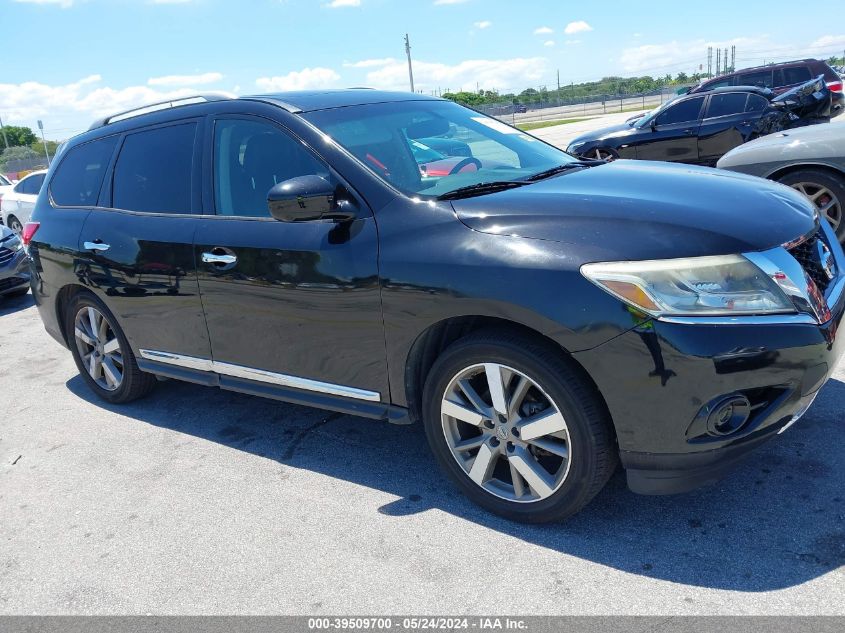 2015 NISSAN PATHFINDER PLATINUM/S/SL/SV