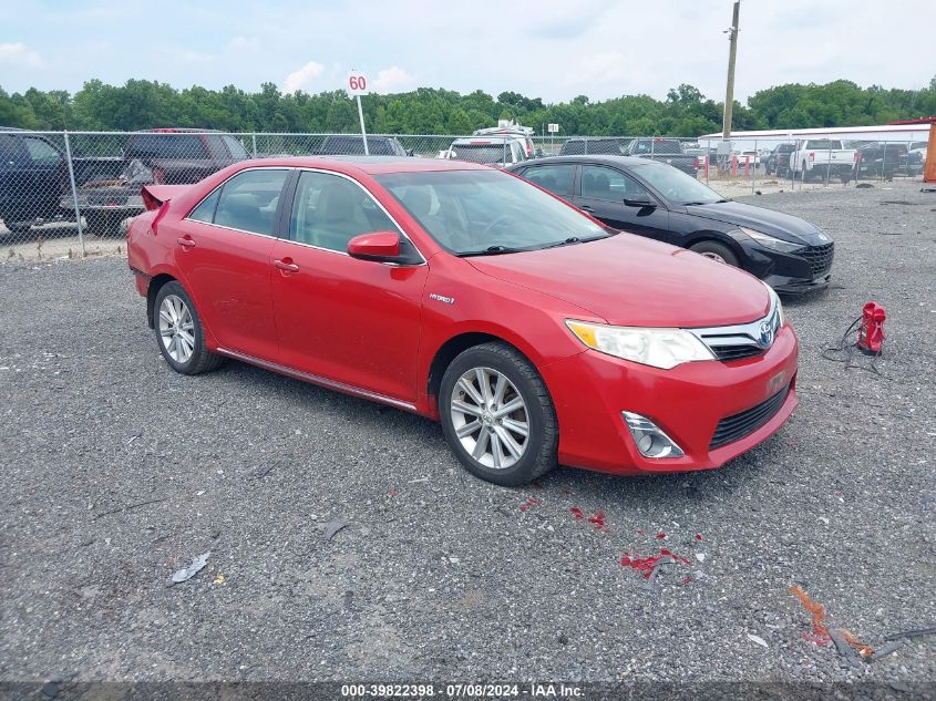 2012 TOYOTA CAMRY HYBRID XLE