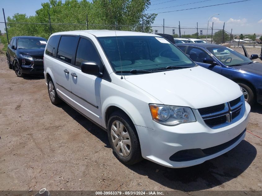 2016 DODGE GRAND CARAVAN AMERICAN VALUE PKG