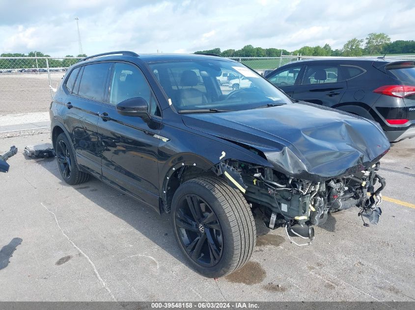 2023 VOLKSWAGEN TIGUAN 2.0T SE R-LINE BLACK