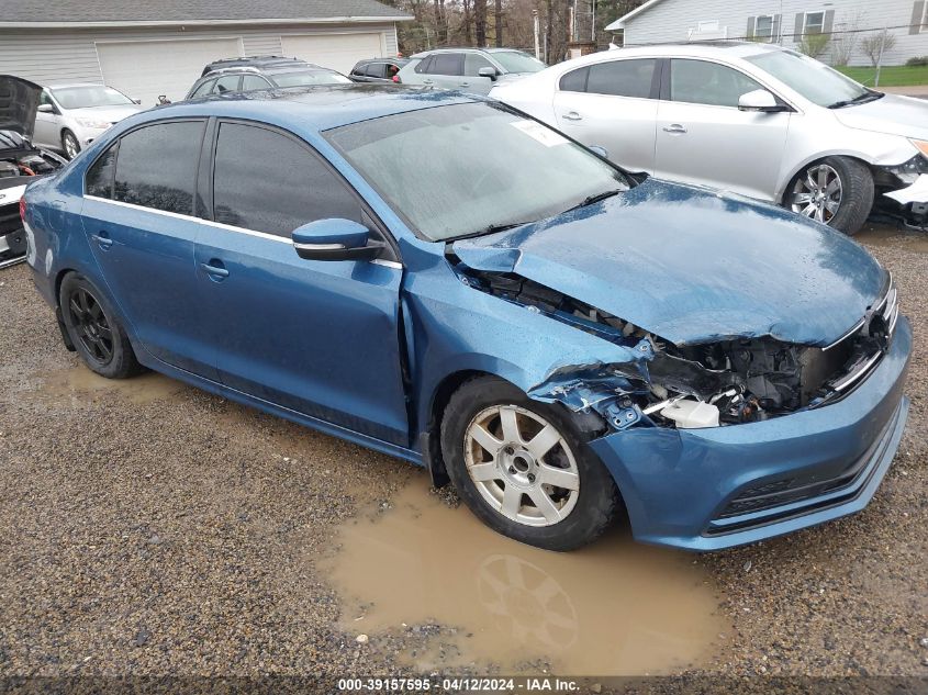 2015 VOLKSWAGEN JETTA 2.0L TDI SE