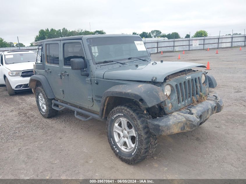 2014 JEEP WRANGLER UNLIMITED SPORT