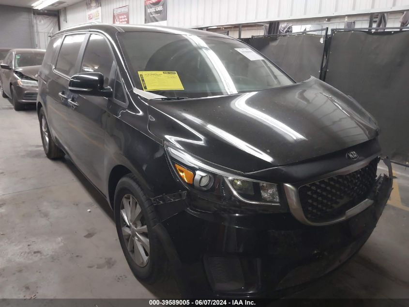 2016 KIA SEDONA LX