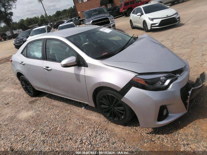 2015 TOYOTA COROLLA S PLUS