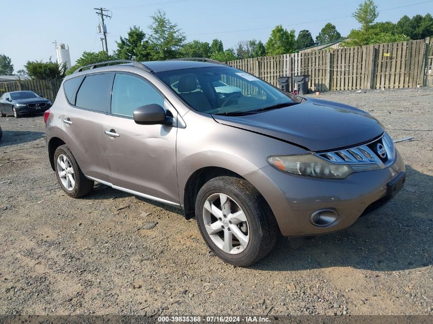 2010 NISSAN MURANO SL