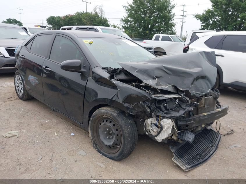 2019 TOYOTA COROLLA LE