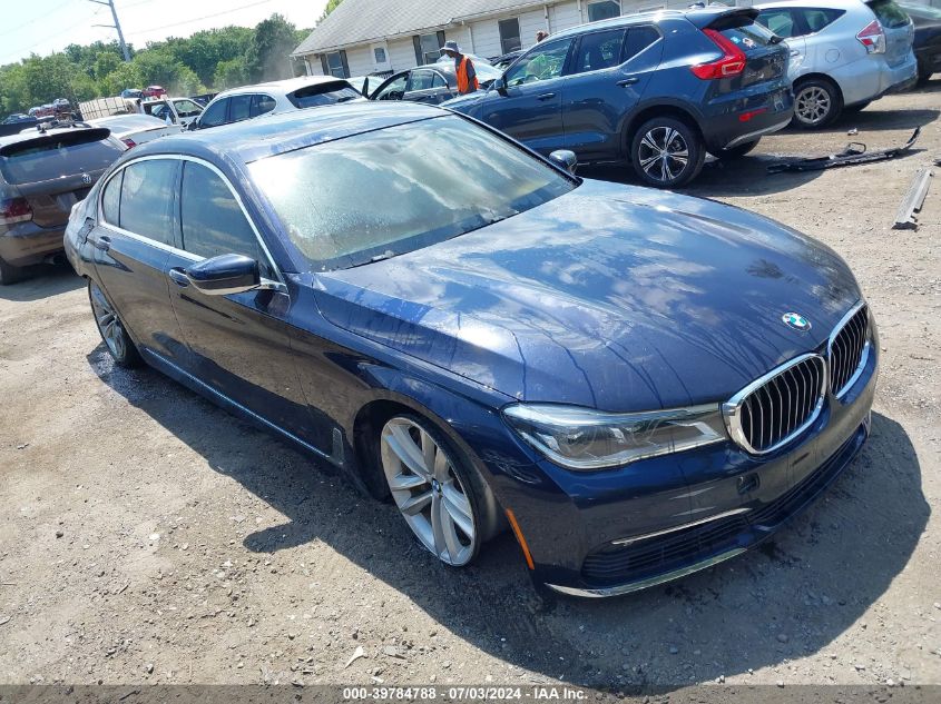 2016 BMW 750I XDRIVE