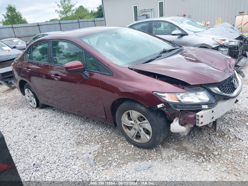 2015 HONDA CIVIC LX