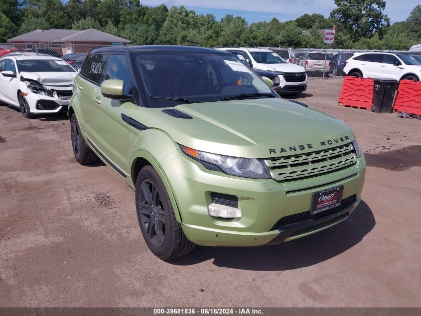 2012 LAND ROVER RANGE ROVER EVOQUE PURE PLUS