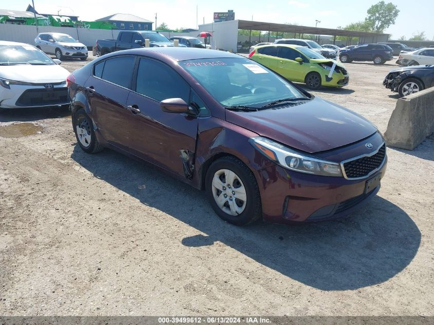 2017 KIA FORTE LX