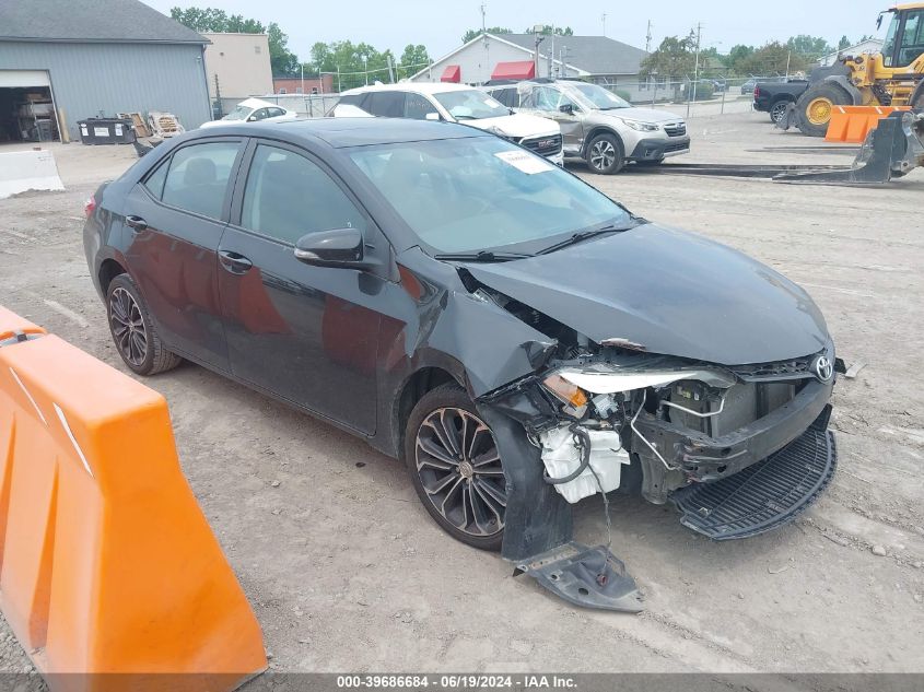 2016 TOYOTA COROLLA S PREMIUM