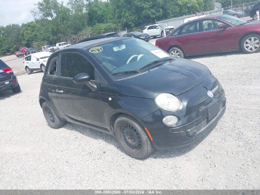 2012 FIAT 500 POP