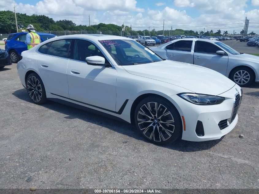 2024 BMW 4 SERIES GRAN COUPE 430I