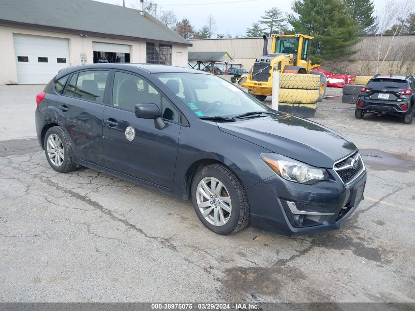 2016 SUBARU IMPREZA 2.0I PREMIUM