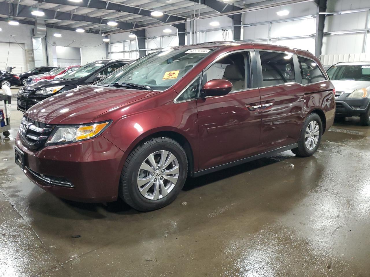 2016 HONDA ODYSSEY EXL