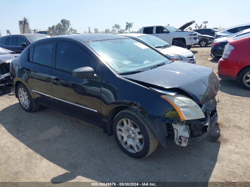 2012 NISSAN SENTRA 2.0 S