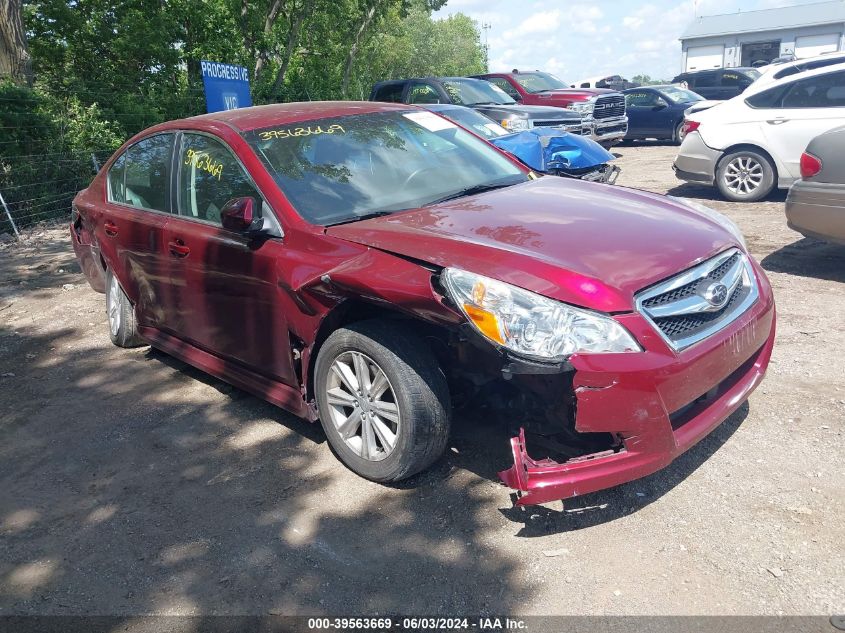 2012 SUBARU LEGACY 2.5I