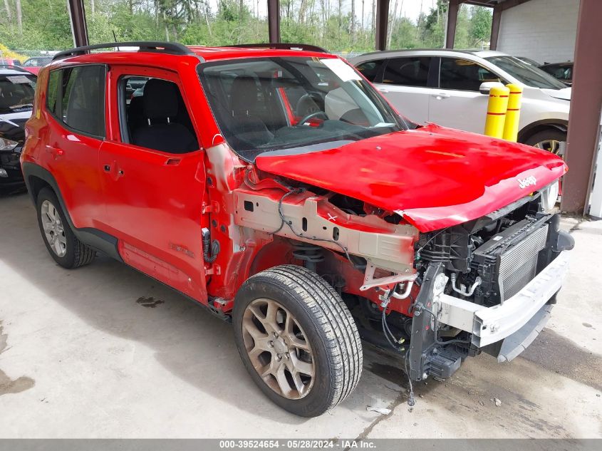 2018 JEEP RENEGADE LATITUDE FWD