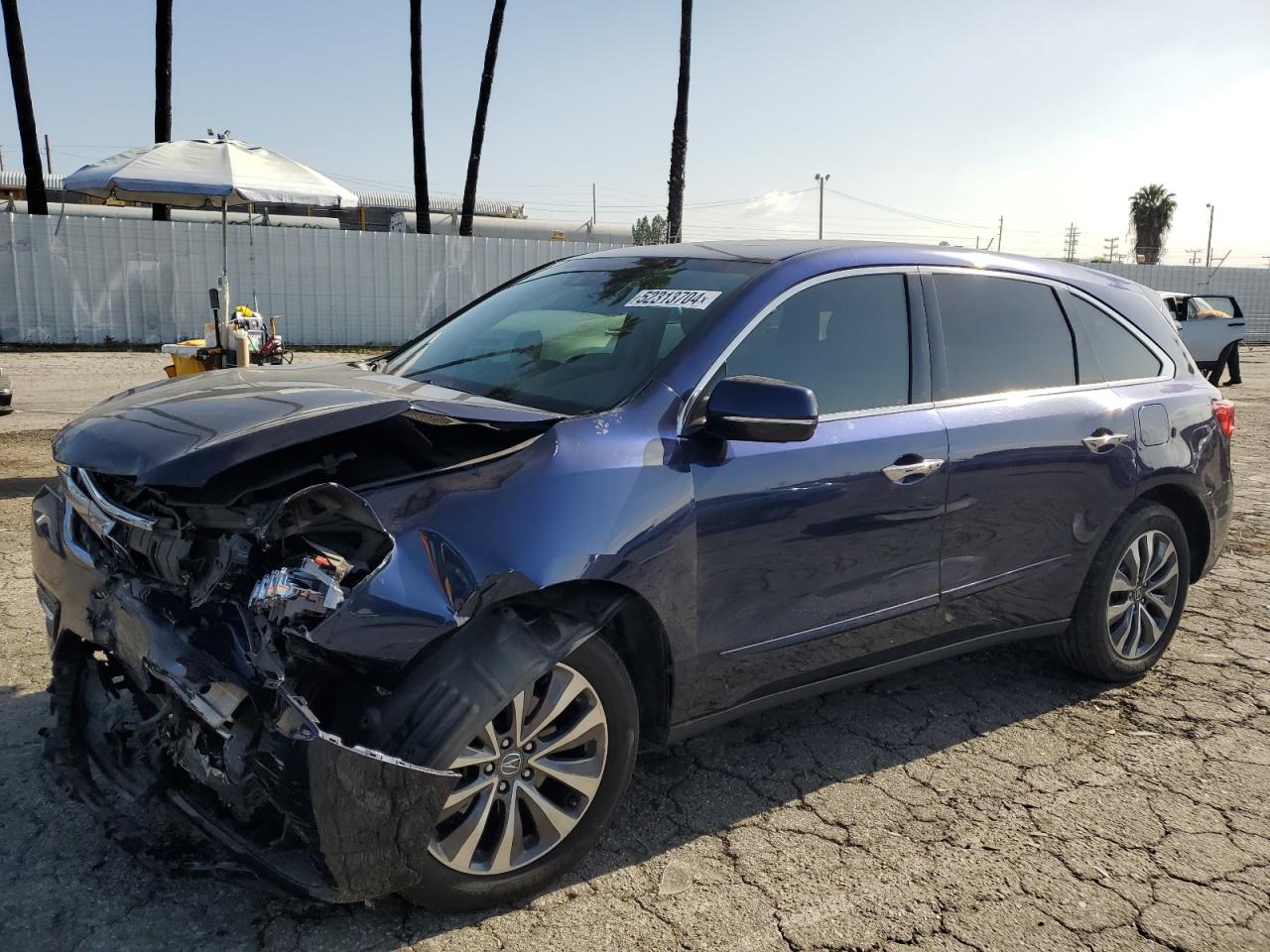 2015 ACURA MDX TECHNOLOGY