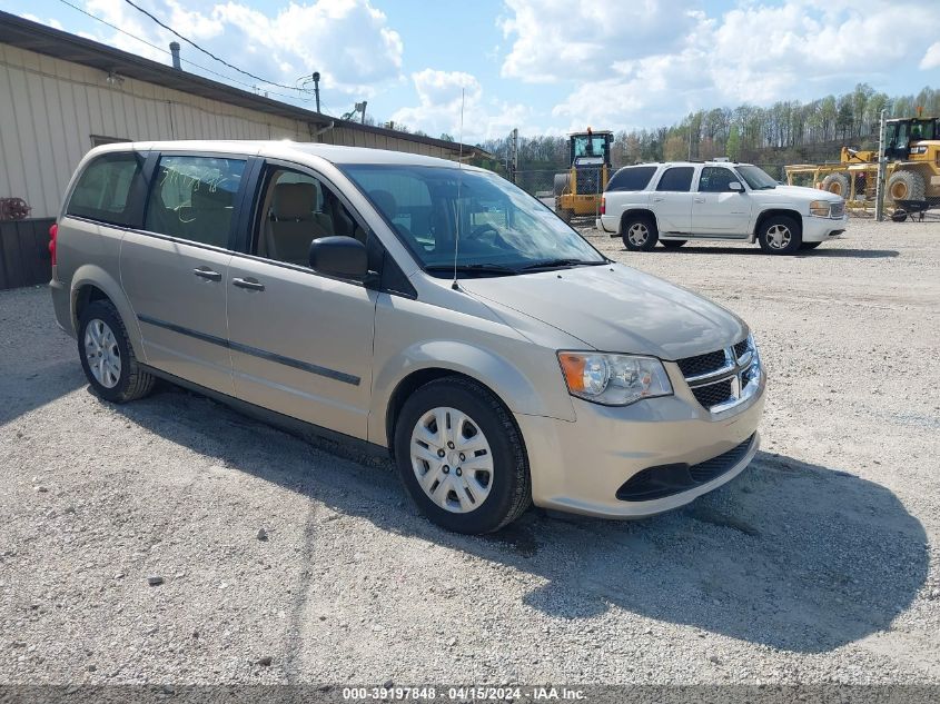 2015 DODGE GRAND CARAVAN AMERICAN VALUE PKG