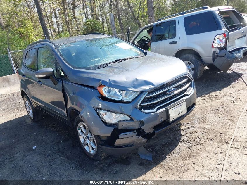 2019 FORD ECOSPORT SE