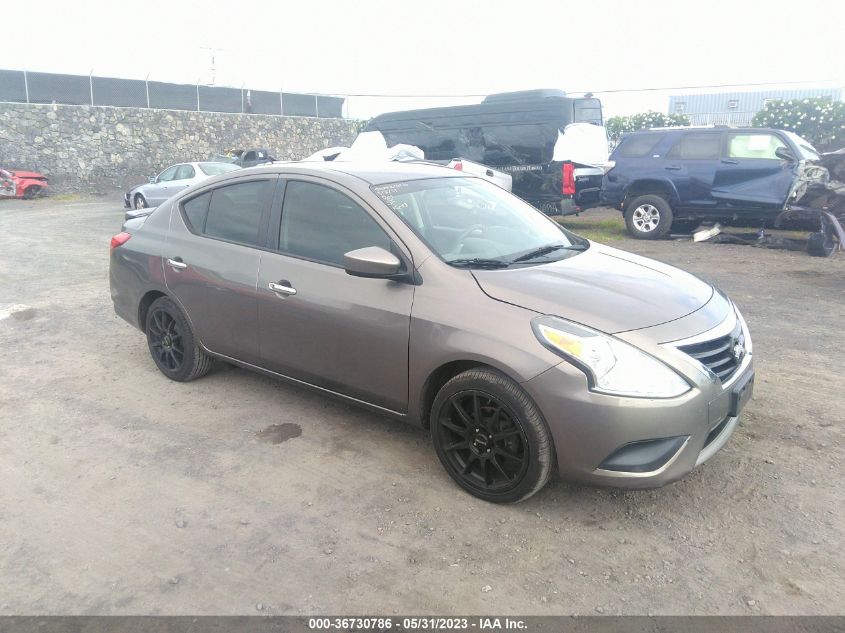 2016 NISSAN VERSA 1.6 S/1.6 S+/1.6 SL/1.6 SV