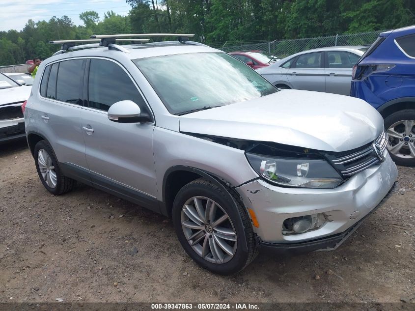 2014 VOLKSWAGEN TIGUAN SEL