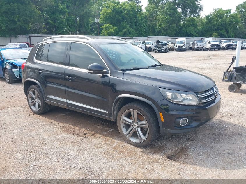 2017 VOLKSWAGEN TIGUAN 2.0T SPORT