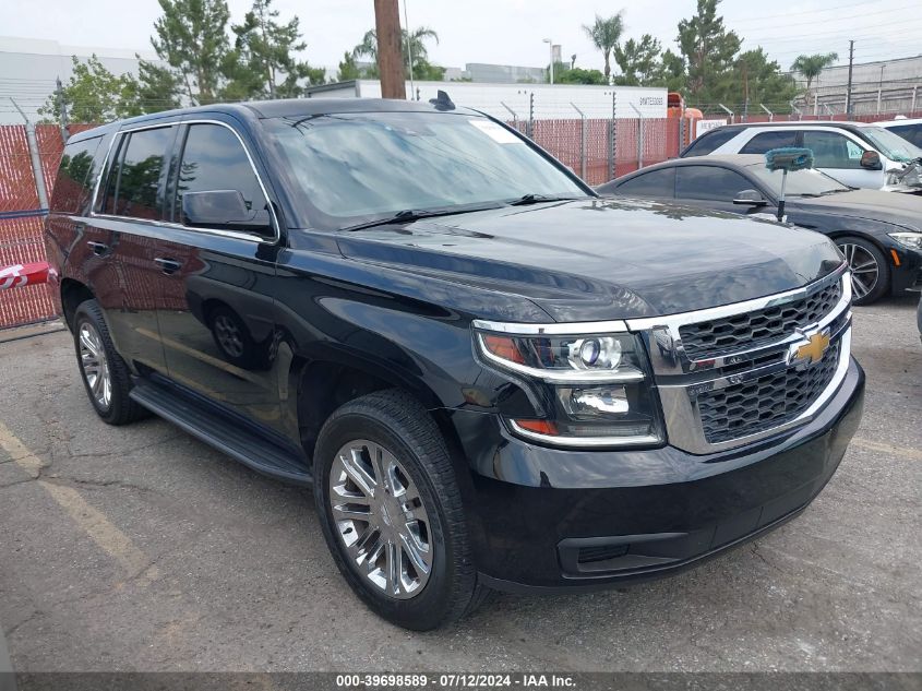 2015 CHEVROLET TAHOE COMMERCIAL FLEET