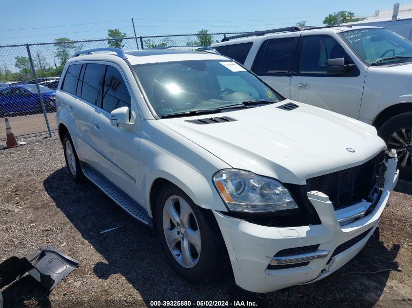 2012 MERCEDES-BENZ GL 450 4MATIC