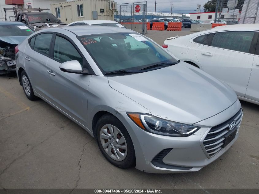 2017 HYUNDAI ELANTRA SE