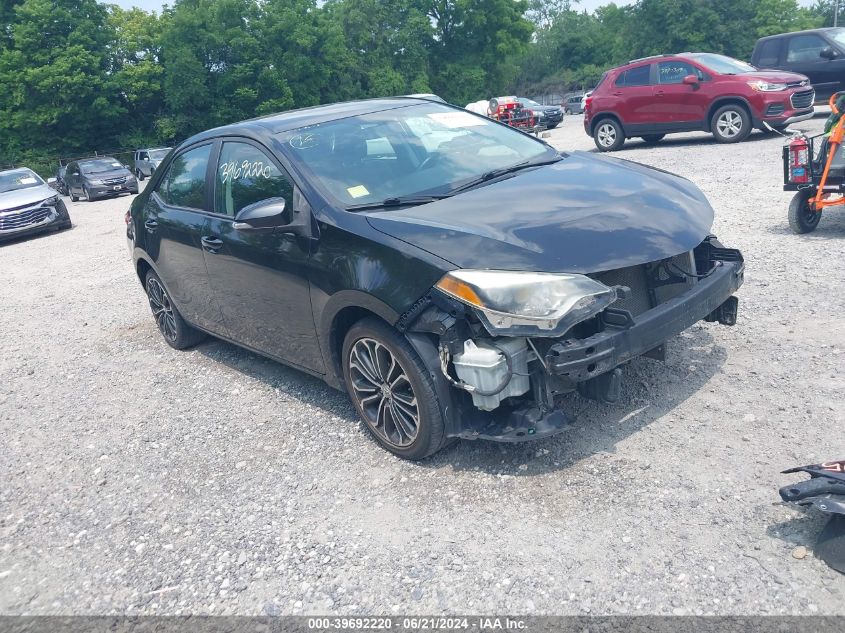 2015 TOYOTA COROLLA S PLUS