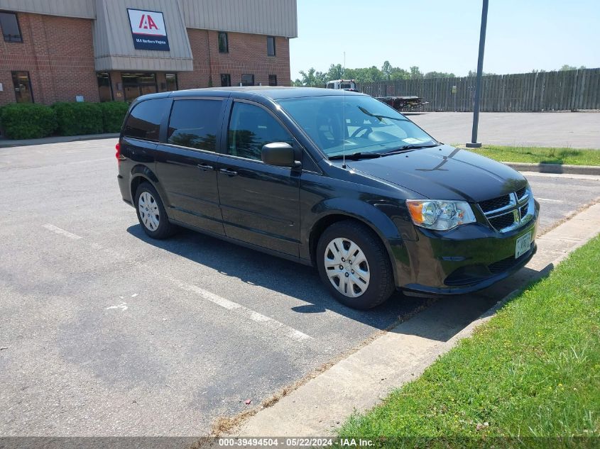 2016 DODGE GRAND CARAVAN SE