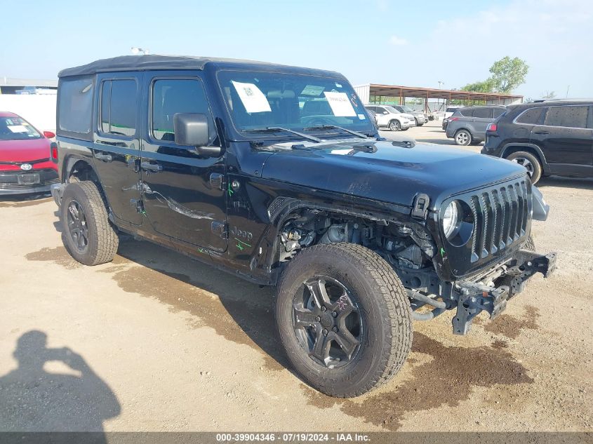 2018 JEEP WRANGLER UNLIMITED SPORT S 4X4