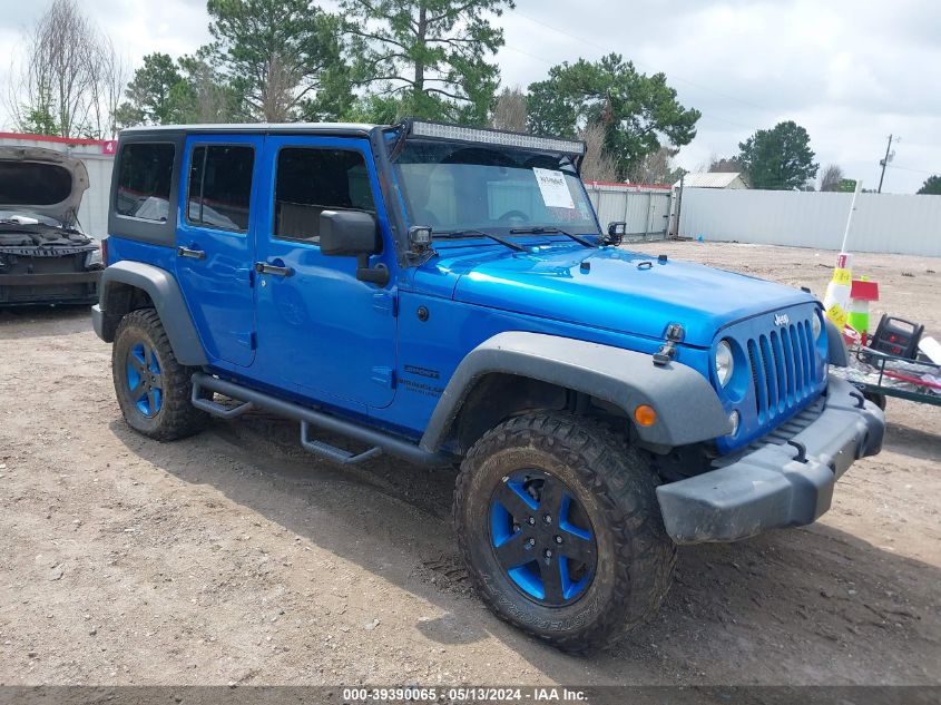 2016 JEEP WRANGLER UNLIMITED SPORT