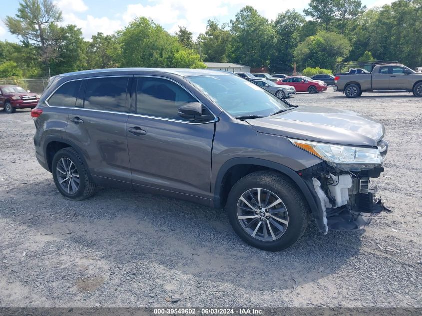 2018 TOYOTA HIGHLANDER XLE